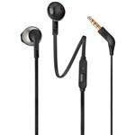 Ficha técnica e caractérísticas do produto Fone de Ouvido Jbl T205 Intra Auricular com Microfone Preto