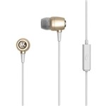 Ficha técnica e caractérísticas do produto Fone de Ouvido Motorola Earbuds Metal Dourado Sh0