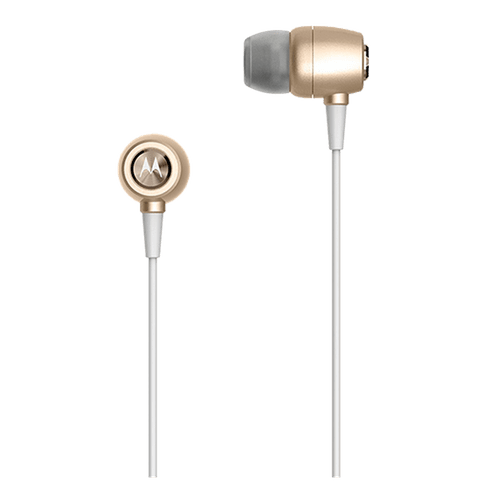 Ficha técnica e caractérísticas do produto Fone de Ouvido Motorola Earbuds Metal Sh009 Intra-Auricular com Microfone Dourado