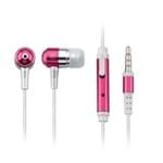 Ficha técnica e caractérísticas do produto Fone de Ouvido Multilaser Auricular C/Mic Rosa P2 - PH061 PH061