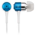 Ficha técnica e caractérísticas do produto Fone de Ouvido Multilaser Auricular Metallic Sport Azul P2 Ph048