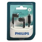 Ficha técnica e caractérísticas do produto Fone de Ouvido Philips C/ Microfone SHE1405BK/10 P3 Preto