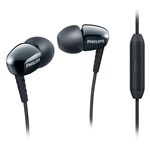 Ficha técnica e caractérísticas do produto Fone de Ouvido Philips C/ Microfone She3905BK Preto