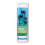 Ficha técnica e caractérísticas do produto Fone de Ouvido Philips Intra Auricular SHE3700BK - Preto