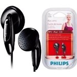 Ficha técnica e caractérísticas do produto Fone de Ouvido Philips Preto - SHE1360