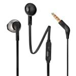 Ficha técnica e caractérísticas do produto Fone de Ouvido Preto JBL T205BLK