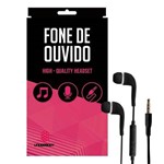 Ficha técnica e caractérísticas do produto Fone de Ouvido Preto para Lg F 60 - Xp