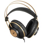 Ficha técnica e caractérísticas do produto Fone de Ouvido Profissional Akg K92 Preto/ Dourado