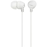 Fone de Ouvido Sony Estéreo Intra-auricular Branco - MDREX15LP/WCE