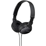 Ficha técnica e caractérísticas do produto Fone de Ouvido Sony HeadPhone Dobrável MDR-ZX11", Preto