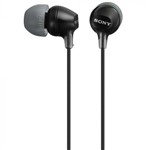 Ficha técnica e caractérísticas do produto Fone de Ouvido Sony Mdr-ex15lp - Preto