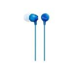 Ficha técnica e caractérísticas do produto Fone de Ouvido Sony Mdr-Ex15lpliz - Azul