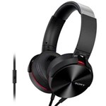 Ficha técnica e caractérísticas do produto Fone de Ouvido Sony MDR-XB950AP com Microfone – Preto