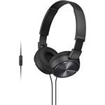 Ficha técnica e caractérísticas do produto Fone de Ouvido Sony MDR-ZX310AP/BQCE7 Headphone Preto