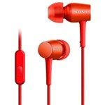 Ficha técnica e caractérísticas do produto Fone de Ouvido Sony Mdrex750aprm 100Mw com Microfone - Vermelho