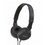 Ficha técnica e caractérísticas do produto Fone de Ouvido Supra Auricular Sony MDR-ZX100 Preto