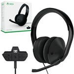 Fone Headset com Fio Stereo Xbox One + Adaptador - Microsoft