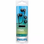 Ficha técnica e caractérísticas do produto Fone Intra Auricular Philips com Microfone She3705 Bk Preto