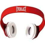 Ficha técnica e caractérísticas do produto Fone Ouvido Everlast Headphone Vermelho