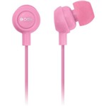 Ficha técnica e caractérísticas do produto Fones de Ouvido Intra Auricular Rosa Oex