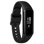 Ficha técnica e caractérísticas do produto Galaxy Fit e Samsung Preto com 0,74", Pulseira em TPU, Bluetooth 5.0 e 4 MB