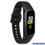 Ficha técnica e caractérísticas do produto Galaxy Fit Samsung Preto com 0,95", Pulseira de Silicone e Bluetooth 5.0