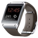 Ficha técnica e caractérísticas do produto Galaxy Gear Samsung para Galaxy Note III Dispositivo Bluetooth de Pulso com Chamadas de Voz e SMS, Câmera de 1.9 MP e Controle de Mídia - Cinza