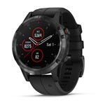 Ficha técnica e caractérísticas do produto Garmin Fenix 5 Plus - Preto - Tela de Safira - Smartwatch Gps Premium Multiesportivo com Músicas