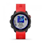 Ficha técnica e caractérísticas do produto Garmin Forerunner 245 Music GPS Running Watch Lava Red