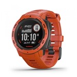 Ficha técnica e caractérísticas do produto Garmin Instinct Outdoor GPS Watch Flame Red