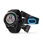 Ficha técnica e caractérísticas do produto GPS de Pulso Garmin Fenix 5 Performer Bundle Cinza