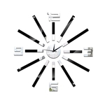 Ficha técnica e caractérísticas do produto GZ035Estudo Home de diy Relógio de parede Quarto Sala Sala mudo de parede Relógio de parede