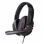 Ficha técnica e caractérísticas do produto Headphone Headset Gamer Preto com Microfone