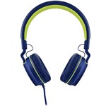 Ficha técnica e caractérísticas do produto Headphone On Ear Stereo Azul/verde - Pulse - Ph162