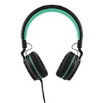 Ficha técnica e caractérísticas do produto Headphone Pulse On Ear Stereo Preto/Verde - PH159