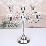 Ficha técnica e caractérísticas do produto 3Heads / Candelabra Romântico 5Heads para o casamento Props Dinning Table Hotel Decor