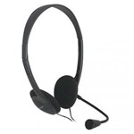 Ficha técnica e caractérísticas do produto Headset C/ Microfone Preto/Prata PH002