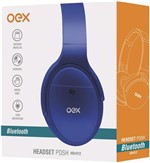 Ficha técnica e caractérísticas do produto Headset Oex Hs312 Bluetooth Posh Azul