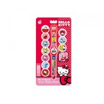 Ficha técnica e caractérísticas do produto Hello Kitty Relógio Digital 5 Funções - Capas Personalizáveis - Intek
