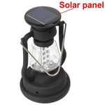 Ficha técnica e caractérísticas do produto High Power 16 LED Camping Luz, lanterna de acampamento solar com painel solar + manivela, lâmpada portátil ao ar livre para caminhadas