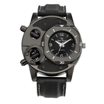 Ficha técnica e caractérísticas do produto Homem Moda Personalidade Relógio De Pulso De Quartzo Com Casual Silicone Strap Outdoor Sports Watch O Melhor