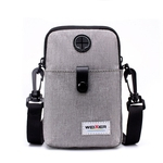 Ficha técnica e caractérísticas do produto Homens Messenger Bag Telefone bolso Cross-corpo Bag Shoulder Handbag Sports Bag