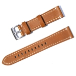 Ficha técnica e caractérísticas do produto FLY Homens simples pulseira de couro cor sólida substituição pulseira Strap