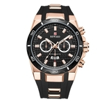 Ficha técnica e caractérísticas do produto Homens Sports relógio eletrônico impermeável de plástico Belt Sports Watch com o calendário