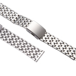Ficha técnica e caractérísticas do produto FLY Homens Watchband 20 mm de aço inoxidável relógio de metal pulseira de relógio Accesspries