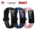 Ficha técnica e caractérísticas do produto Huawei Honor Banda 5 Amoled Huawei Pulseira Inteligente de Oxigênio No... (Preto)