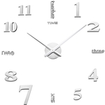 Ficha técnica e caractérísticas do produto HUN Relógio casa DIY parede acrílica decorativa Furar Relógio