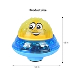 Ficha técnica e caractérísticas do produto FLY Infantil Crianças Elétrica Indução de extinção Toy Luz Música Toy Banho do bebê Baby toys