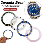 Ficha técnica e caractérísticas do produto Inserção moldura cerâmica 38mm para Rolex Submariner Mens relógio quatro cores