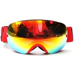 Ficha técnica e caractérísticas do produto Inverno Ski Goggles UV400 Proteção Dual Lens Snowboard